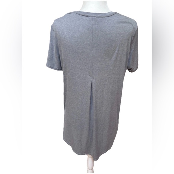 Members Mark Everyday Tee Grey High Lo Tunic Women’s Large - Picture 2 of 8